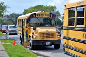 school buses, houston texas, teachers